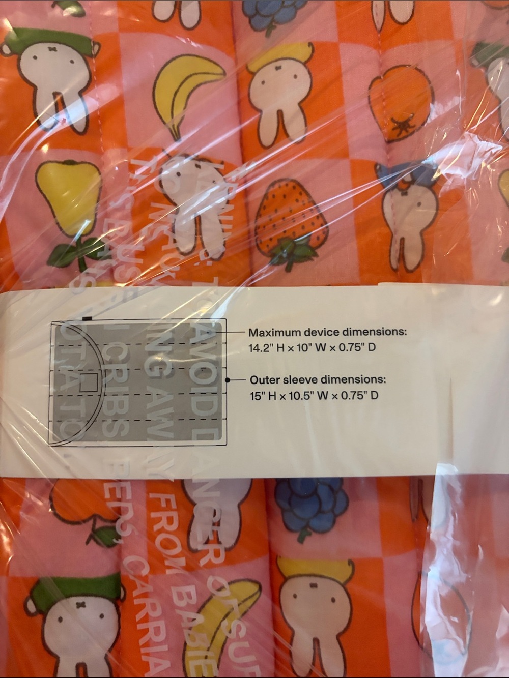BAGGU X Miffy Every Day Cloud Bag +laptop sleeve Urban outfitters exclusive - Picture 11 of 11